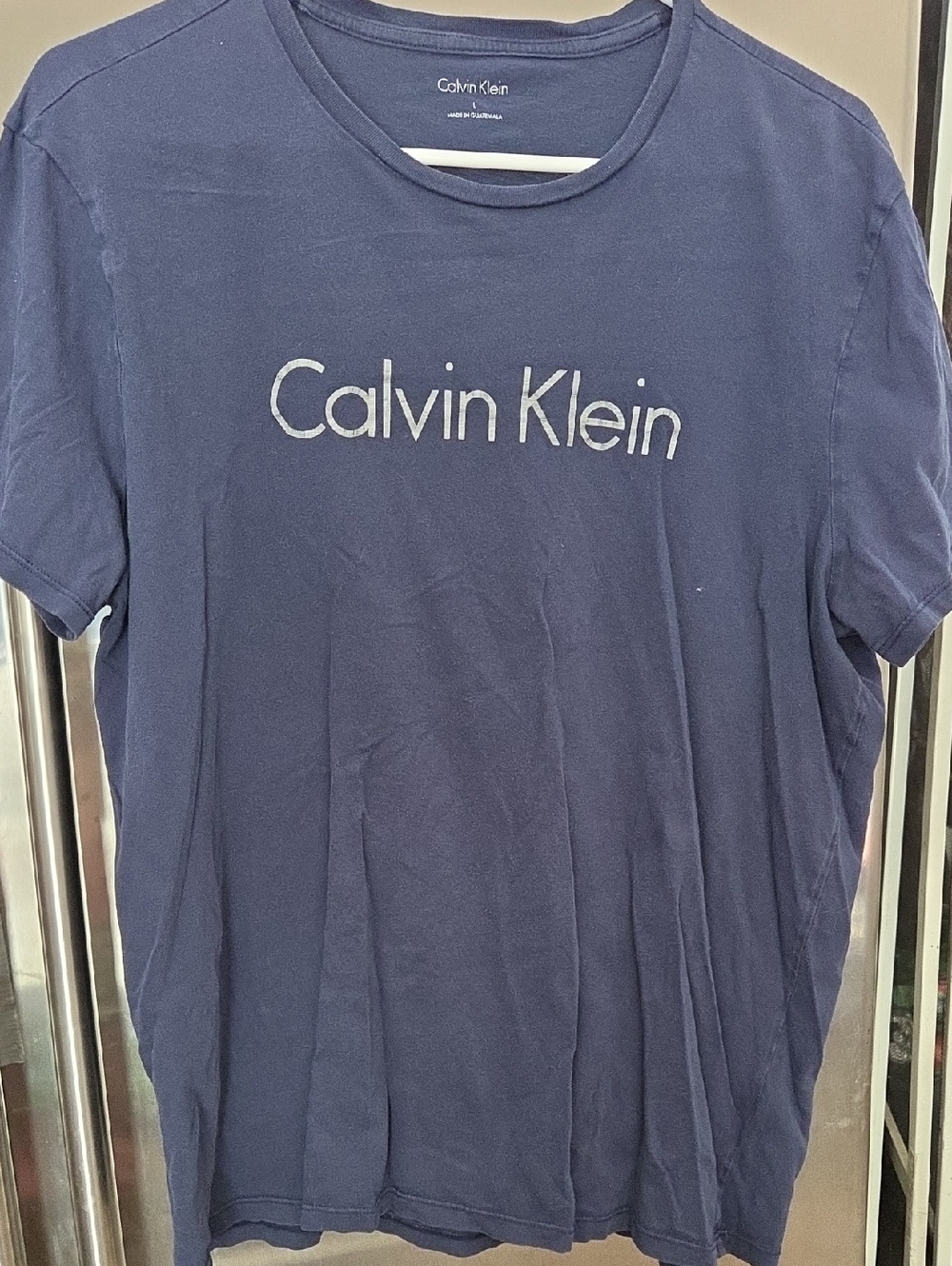 Calvin Klein Navy Blue Logo T-Shirt
